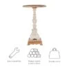Flash Sale ✨ Sanita Side Table Antiqued White - Powell Company 🧨 -End And Side Tables shop unnamed file 7020