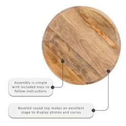 Flash Sale ✨ Sanita Side Table Antiqued White - Powell Company 🧨 -End And Side Tables shop unnamed file 7023