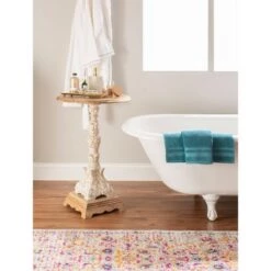 Flash Sale ✨ Sanita Side Table Antiqued White - Powell Company 🧨 -End And Side Tables shop unnamed file 7027