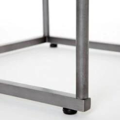 Outlet ⌛ Berlin Solid Marble Side Table White - Finch ✔️ -End And Side Tables shop unnamed file 7032