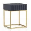 Best deal 😍 Cilker 1 Drawer Side Table - miBasics Antique Blue/gold ❤️ -End And Side Tables shop unnamed file 7049