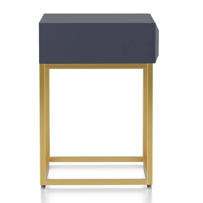 Best deal π Cilker 1 Drawer Side Table - miBasics Antique Blue/gold β€οΈ 4 Best deal π Cilker 1 Drawer Side Table - miBasics Antique Blue/gold β€οΈ - Image 2