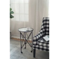 Coupon 😀 A&B Home Gilbert Side Table Antique Silver - A&B Home 🥰 -End And Side Tables shop unnamed file 7086
