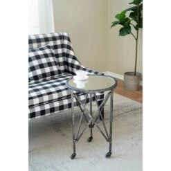 Coupon 😀 A&B Home Gilbert Side Table Antique Silver - A&B Home 🥰 -End And Side Tables shop unnamed file 7089