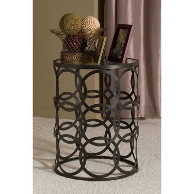 Discount 🧨 Interlocking Circles Side Table Bronze - FirsTime ❤️ 3 Discount 🧨 Interlocking Circles Side Table Bronze - FirsTime ❤️