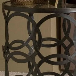 Discount 🧨 Interlocking Circles Side Table Bronze - FirsTime ❤️ 8 Discount 🧨 Interlocking Circles Side Table Bronze - FirsTime ❤️ -End And Side Tables shop unnamed file 7101