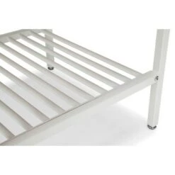 Budget ⌛ Industrial Modern Wood Top/Metal Frame Side Table with Metal Shelf White/Natural - OFM 🎁 -End And Side Tables shop unnamed file 7174