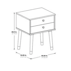 Cheap β 2 Drawer Cupertino Side Table Gray - OSP Home Furnishings π 13 Cheap β 2 Drawer Cupertino Side Table Gray - OSP Home Furnishings π -End And Side Tables shop unnamed file 7193