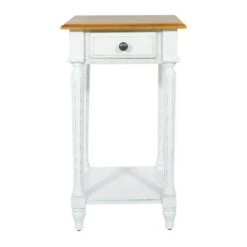 New β Medford Side Table Distressed White - OSP Home Furnishings βοΈ