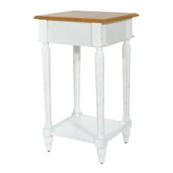 New ⭐ Medford Side Table Distressed White - OSP Home Furnishings ✔️ -End And Side Tables shop unnamed file 7208