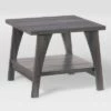 Brand new 🤩 Hollywood Side Table with Lower Shelf Dark Gray - CorLiving 🥰 -End And Side Tables shop unnamed file 7211