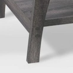 Brand new 🤩 Hollywood Side Table with Lower Shelf Dark Gray - CorLiving 🥰 -End And Side Tables shop unnamed file 7214
