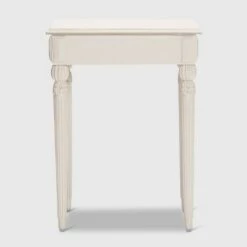 Best reviews of 🥰 Rowan Side Table with Drawer Creamy White - Adore Decor 👍 -End And Side Tables shop unnamed file 7240