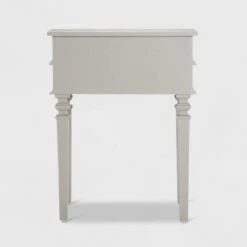 Discount 🧨 Irving Side Table with 2 Drawers Gray - Finch 🎁 -End And Side Tables shop unnamed file 7248