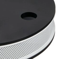 Best Sale 😍 Sloane Retro Round Storage Top Side Table Black/White - Buylateral 🛒 -End And Side Tables shop unnamed file 7256