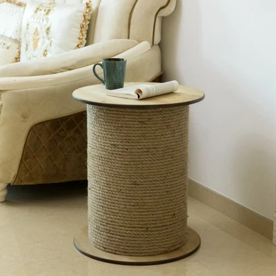 Cheapest π Vintiquewise Decorative Round Spool Shaped Wooden Accent Side Table with Rope π 3 Cheapest π Vintiquewise Decorative Round Spool Shaped Wooden Accent Side Table with Rope π
