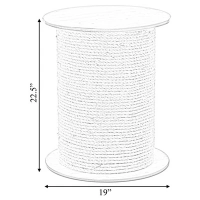 Cheapest π Vintiquewise Decorative Round Spool Shaped Wooden Accent Side Table with Rope π 5 Cheapest π Vintiquewise Decorative Round Spool Shaped Wooden Accent Side Table with Rope π - Image 3