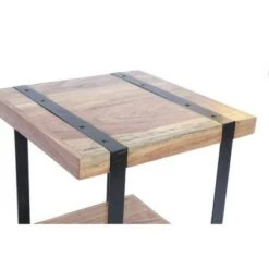 Budget π Wooden Square Top Side Table with a Lower Shelf Brown/Black - The Urban Port π 10 Budget π Wooden Square Top Side Table with a Lower Shelf Brown/Black - The Urban Port π -End And Side Tables shop unnamed file 7272