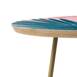 Best Sale ✨ Emanuela Carratoni Palms Side Table with Gold Aston Legs - Deny Designs 🤩 -End And Side Tables shop unnamed file 7287