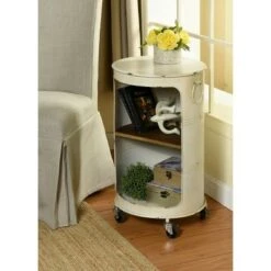 Best deal 🌟 Church St Metal Side Table White - StyleCraft 👏 -End And Side Tables shop unnamed file 7291