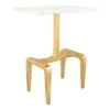 Best reviews of 😀 Carmel Side Table White/Gold - ZM Home 🌟 -End And Side Tables shop unnamed file 7292