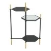 Best deal 👍 Whitfield Side Table Gold/Black - ZM Home 🥰 -End And Side Tables shop unnamed file 7312