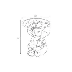 Discount 🧨 Elwyn Side Table Dark Gray - Powell Company 🥰 -End And Side Tables shop unnamed file 7372