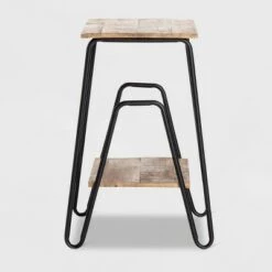 Brand new 🌟 Cooper Industrial Side Table Brown - ClickDecor 🎁 -End And Side Tables shop unnamed file 7387