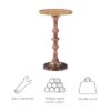 Buy ❤️ Sonrisa Side Table Copper - Powell Company ✨ -End And Side Tables shop unnamed file 7409