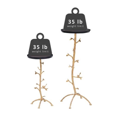 Brand new 𧨠Knollwood Branch Table Set Gold - Powell Company π 4 Brand new 𧨠Knollwood Branch Table Set Gold - Powell Company π - Image 2