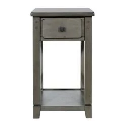 Wholesale 🤩 Hillsboro Side Table Gray Wash - OSP Home Furnishings 🧨