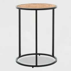 Budget 💯 Wilson Round Side Table Carbon Black - ClickDecor 🥰 -End And Side Tables shop unnamed file 7442