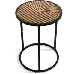Budget 💯 Wilson Round Side Table Carbon Black - ClickDecor 🥰 -End And Side Tables shop unnamed file 7443