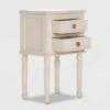 Hot Sale 👍 Richards Side Table with 2 Drawers White - Finch ⌛ -End And Side Tables shop unnamed file 7462