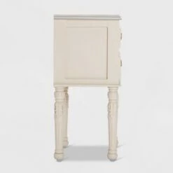 Hot Sale 👍 Richards Side Table with 2 Drawers White - Finch ⌛ -End And Side Tables shop unnamed file 7469