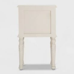 Hot Sale 👍 Richards Side Table with 2 Drawers White - Finch ⌛ -End And Side Tables shop unnamed file 7471