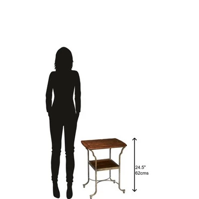 Discount 𧨠Hekman 87216 Hekman Metal Base Side Table 8-7216 Cognac π₯° 2 Discount 𧨠Hekman 87216 Hekman Metal Base Side Table 8-7216 Cognac π₯°