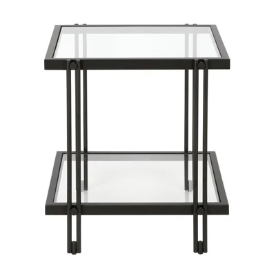 Outlet β¨ Henn& Hart Metal Side Table in Black - Henn&Hart π 3 Outlet β¨ Henn& Hart Metal Side Table in Black - Henn&Hart π