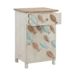 Coupon 🥰 Salina Side Table White - Powell Company 🤩