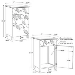 Coupon 🥰 Salina Side Table White - Powell Company 🤩 -End And Side Tables shop unnamed file 7555