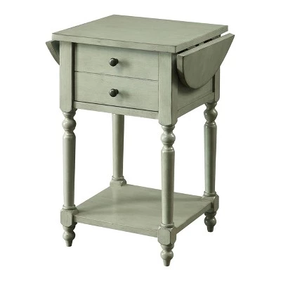 Best reviews of π Amaxa Double Drawer Side Table - HOMES: Inside + Out Antique Teal π€© 4 Best reviews of π Amaxa Double Drawer Side Table - HOMES: Inside + Out Antique Teal π€© - Image 2