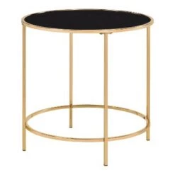 Hot Sale 👍 Raphoe Round Side Table - miBasics Gold ✔️ -End And Side Tables shop unnamed file 7631