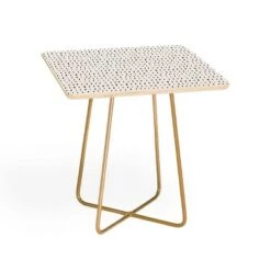 Buy ✨ Square Holli Zollinger Adobo Rain Side Table - Deny Designs Black/gold ✔️ -End And Side Tables shop unnamed file 7643