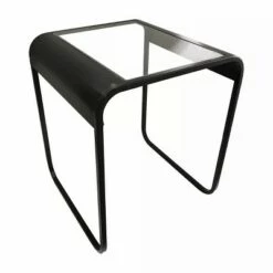 Outlet 🔥 2pc Abramma Metal Nesting Table Set Black - miBasics 🥰 -End And Side Tables shop unnamed file 766