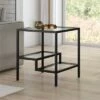 Brand new ❤️ Henn& Hart Metal Two Tier Side Table in Black - Henn&Hart ⌛ -End And Side Tables shop unnamed file 7674