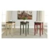 Deals 🔔 Fuchs Vintage Style Side Table Red - HOMES: Inside + Out 🛒 -End And Side Tables shop unnamed file 7686