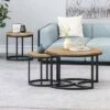 Best reviews of ⌛ 3pc Gerrish Modern Industrial Table Set - Christopher Knight Home Gray/pewter 🤩 -End And Side Tables shop unnamed file 7754