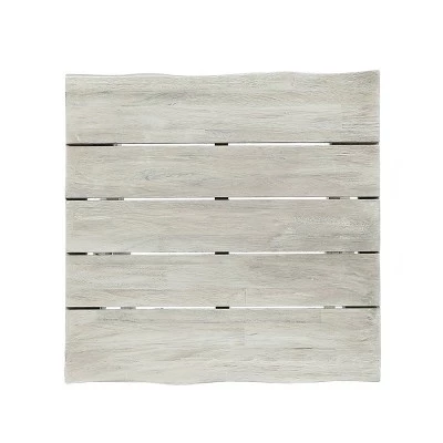 Discount π 3pc Esmeralda Farmhouse Table Set - Christopher Knight Home Light Gray 𧨠6 Discount π 3pc Esmeralda Farmhouse Table Set - Christopher Knight Home Light Gray 𧨠- Image 4