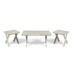 Discount π 3pc Esmeralda Farmhouse Table Set - Christopher Knight Home Light Gray 𧨠12 Discount π 3pc Esmeralda Farmhouse Table Set - Christopher Knight Home Light Gray 𧨠-End And Side Tables shop unnamed file 7797