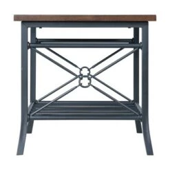 New ⌛ 3pc Percy Occasional Table Set Brown - Picket House Furnishings 😍 -End And Side Tables shop unnamed file 783